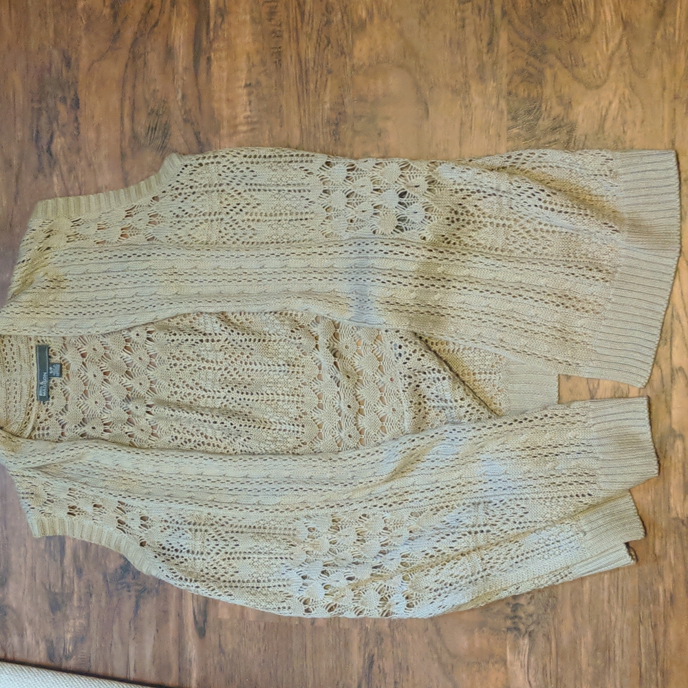 89th & Madison -Sleeveless Vest- Size Small
